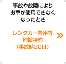 車両搬送・レンタカー費用等補償特約（事故時30日）